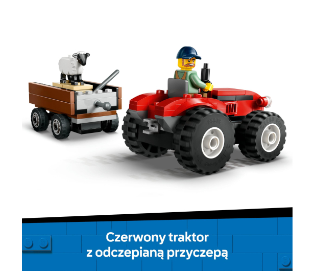 LEGO City 60461 Czerwony traktor z przyczepą i owocami - 1284267 - zdjęcie 7